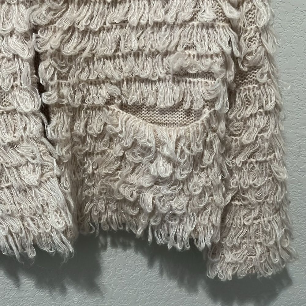 Astr The Label Loop Knit Shaggy Wool Blend Sweate… - image 4